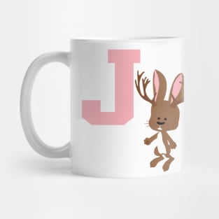 J is for Jackalope Mug
